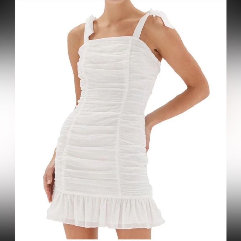 MINKPINK White Little Darling Dress